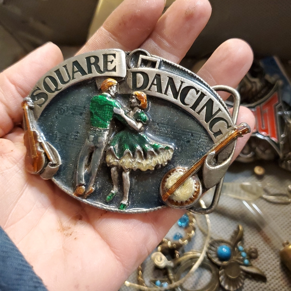 1980s Vintage buckle